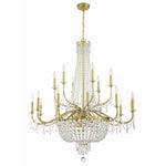 Crystorama Haywood 40 Inch 22 Light Chandelier Cp797223