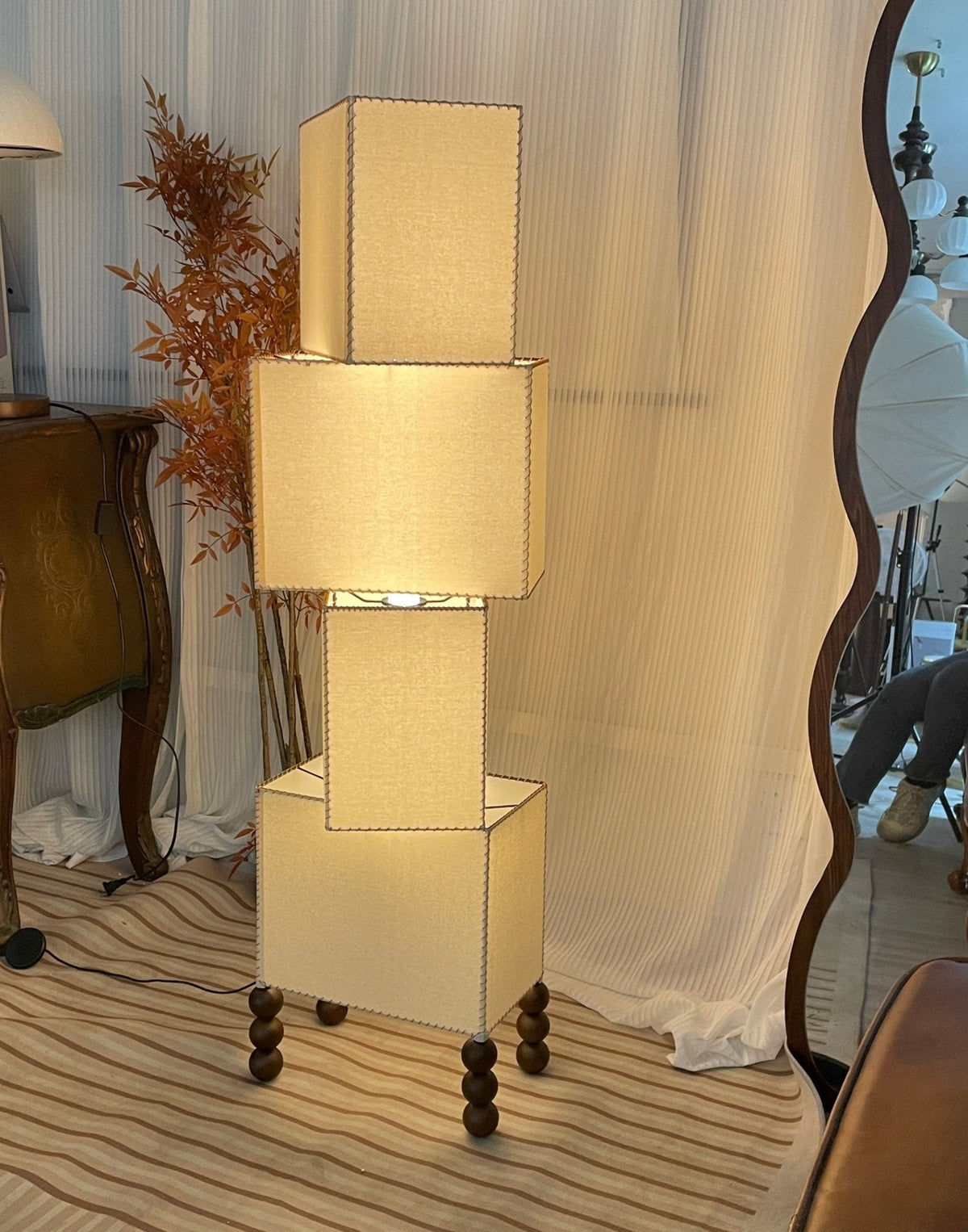 Cubia Fabric Floor Lamp
