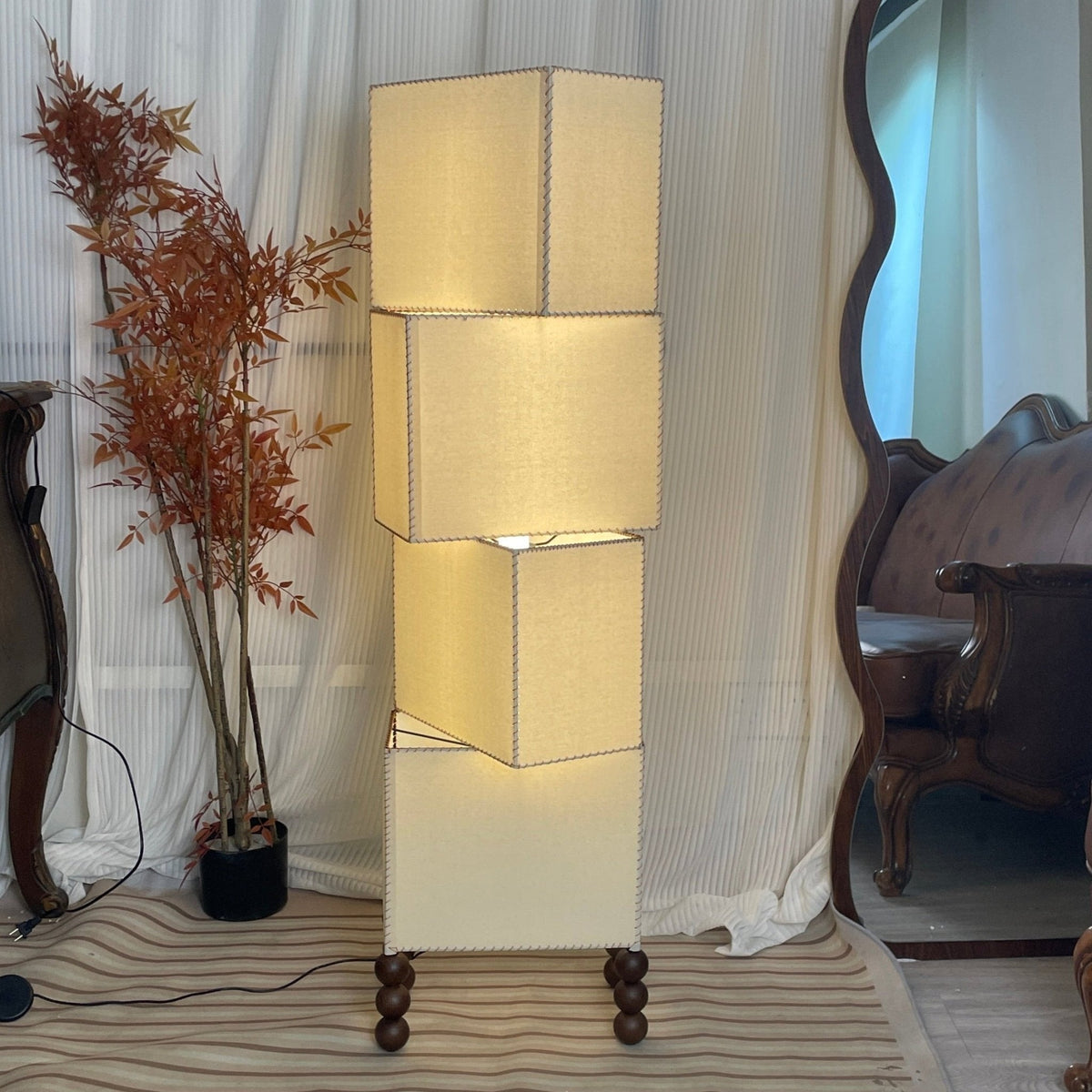 Cubia Fabric Floor Lamp