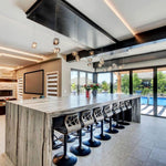 Cubie Suspension Brushed Brass Base