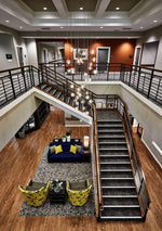 Cubie Suspension Brushed Brass Base