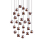 Cubie Suspension Brushed Brass Base