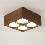 Cobra Wood Ceiling Light
