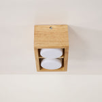 Cobra Wood Ceiling Light