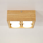 Cobra Wood Ceiling Light