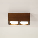 Cobra Wood Ceiling Light