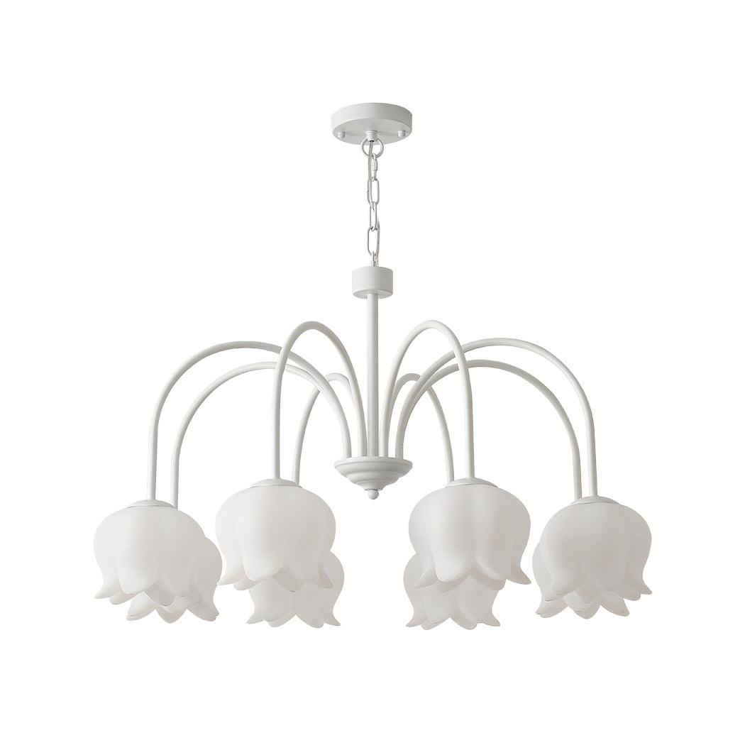 Curved Arm Bell Chandelier