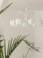 Curved Arm Bell Chandelier