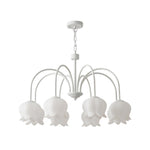 Curved Arm Bell Chandelier