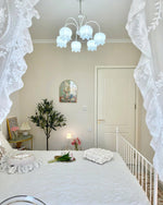 Curved Arm Bell Chandelier