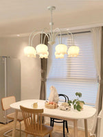 Curved Arm Bell Chandelier