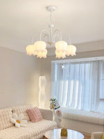 Curved Arm Bell Chandelier