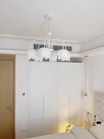 Curved Arm Bell Chandelier