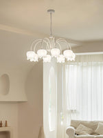 Curved Arm Bell Chandelier