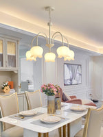 Curved Arm Bell Chandelier