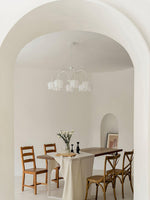 Curved Arm Bell Chandelier