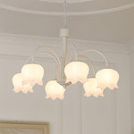 Curved Arm Bell Chandelier