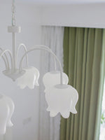 Curved Arm Bell Chandelier