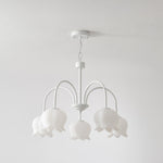 Curved Arm Bell Chandelier