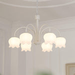 Curved Arm Bell Chandelier