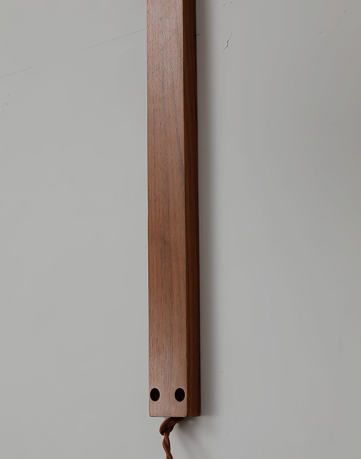 Curved Walnut Ceramic Wall Light