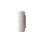 Cylinder Fabric Plug-in Wall Lamp
