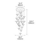 DIY Aviary Constellation Chandelier