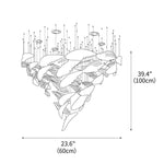 DIY Bennett Chandelier