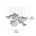 DIY Bird Feather Wings Chandelier