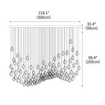 DIY Ceramic Flower Chandelier