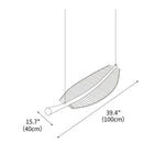 DIY Leaf LED Chandelier