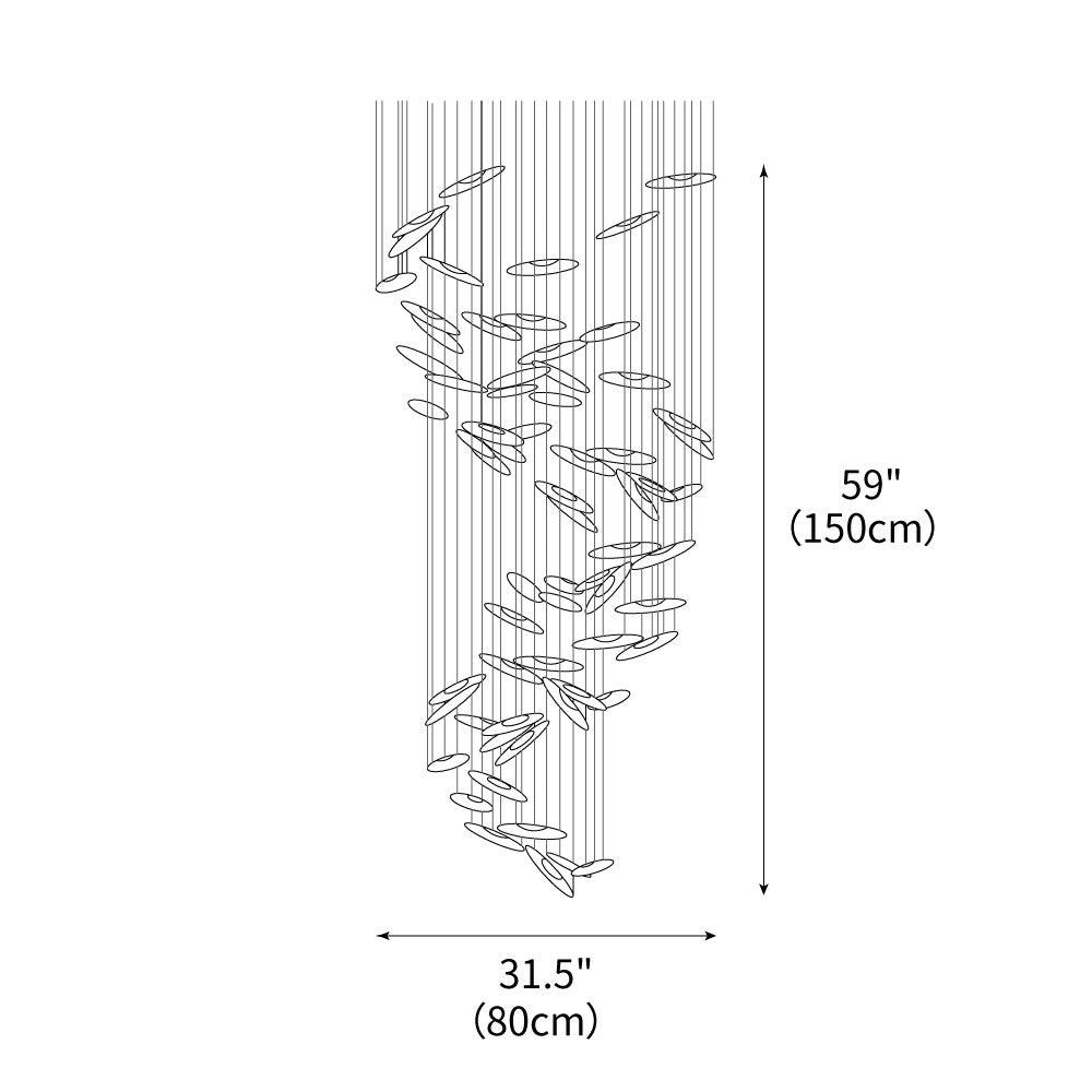 DIY Moonlight Whispers Chandelier