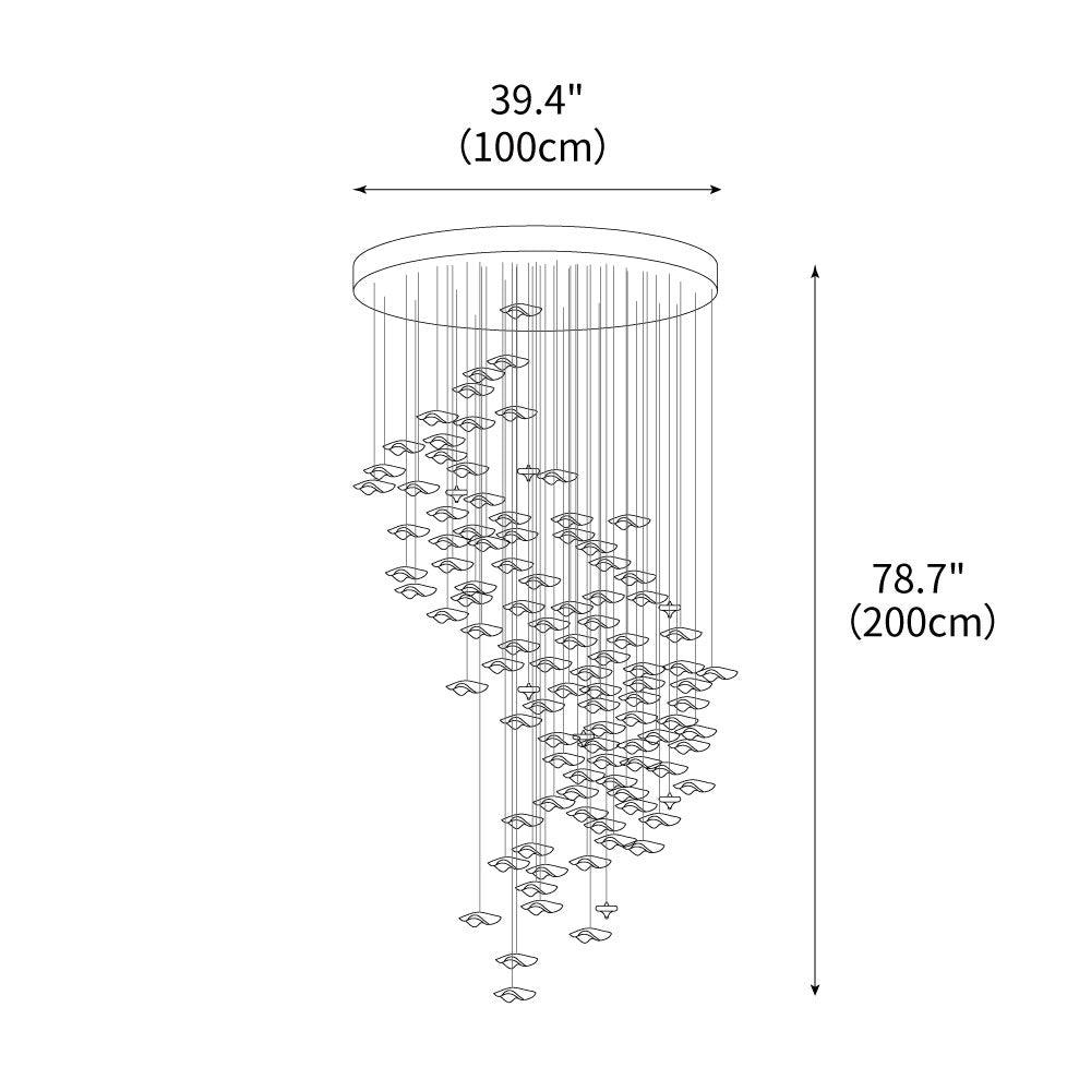 DIY Sand Sea Chandelier