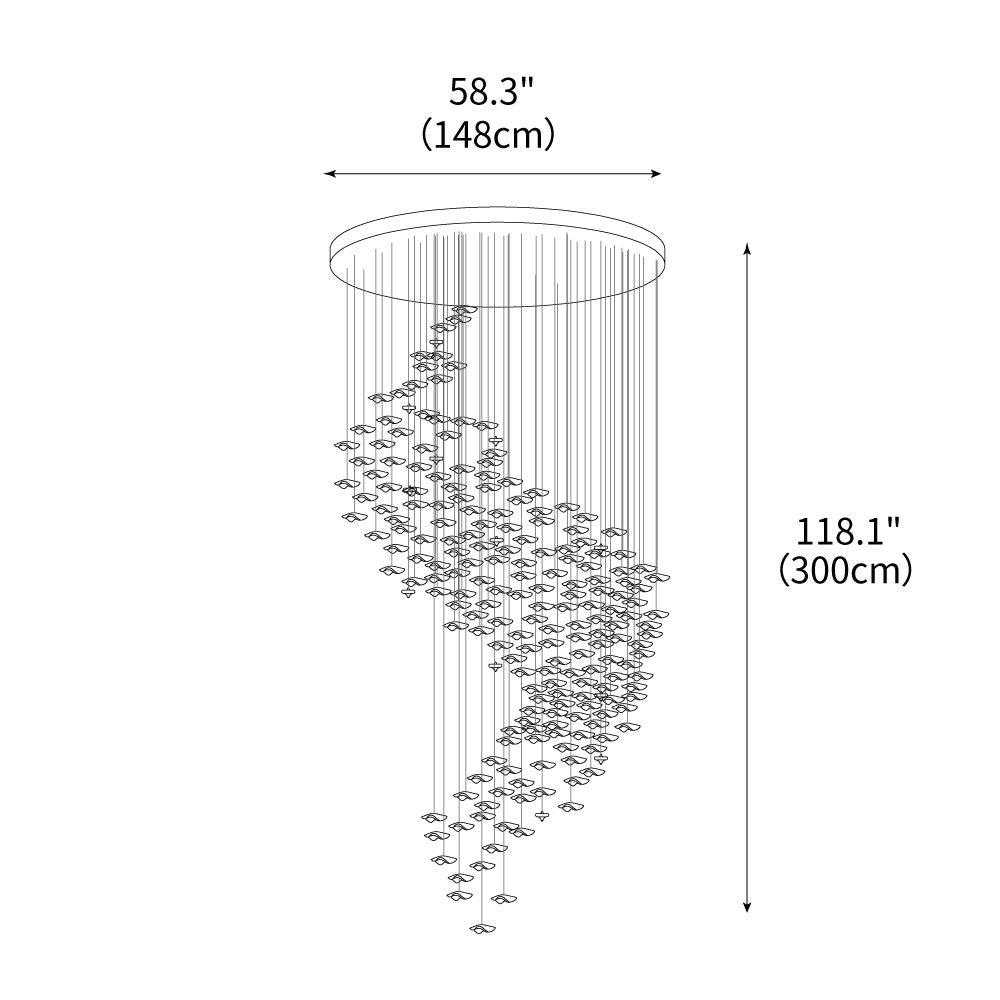 DIY Sand Sea Chandelier