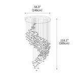 DIY Sand Sea Chandelier