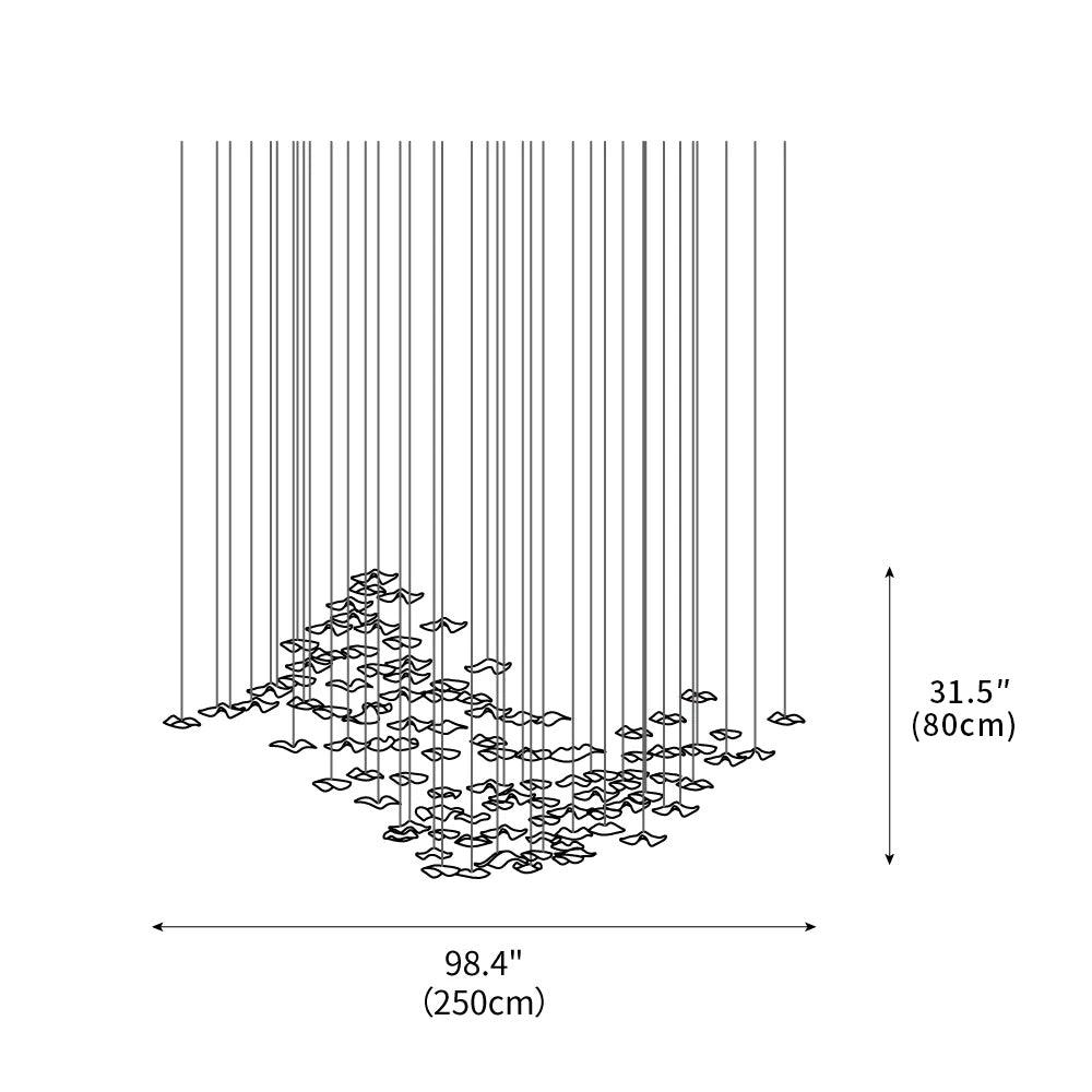 DIY Sand Sea Chandelier