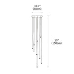 DIY Slender Cone Chandelier