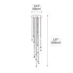 DIY Slender Cone Chandelier