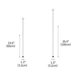 DIY Slender Cone Chandelier