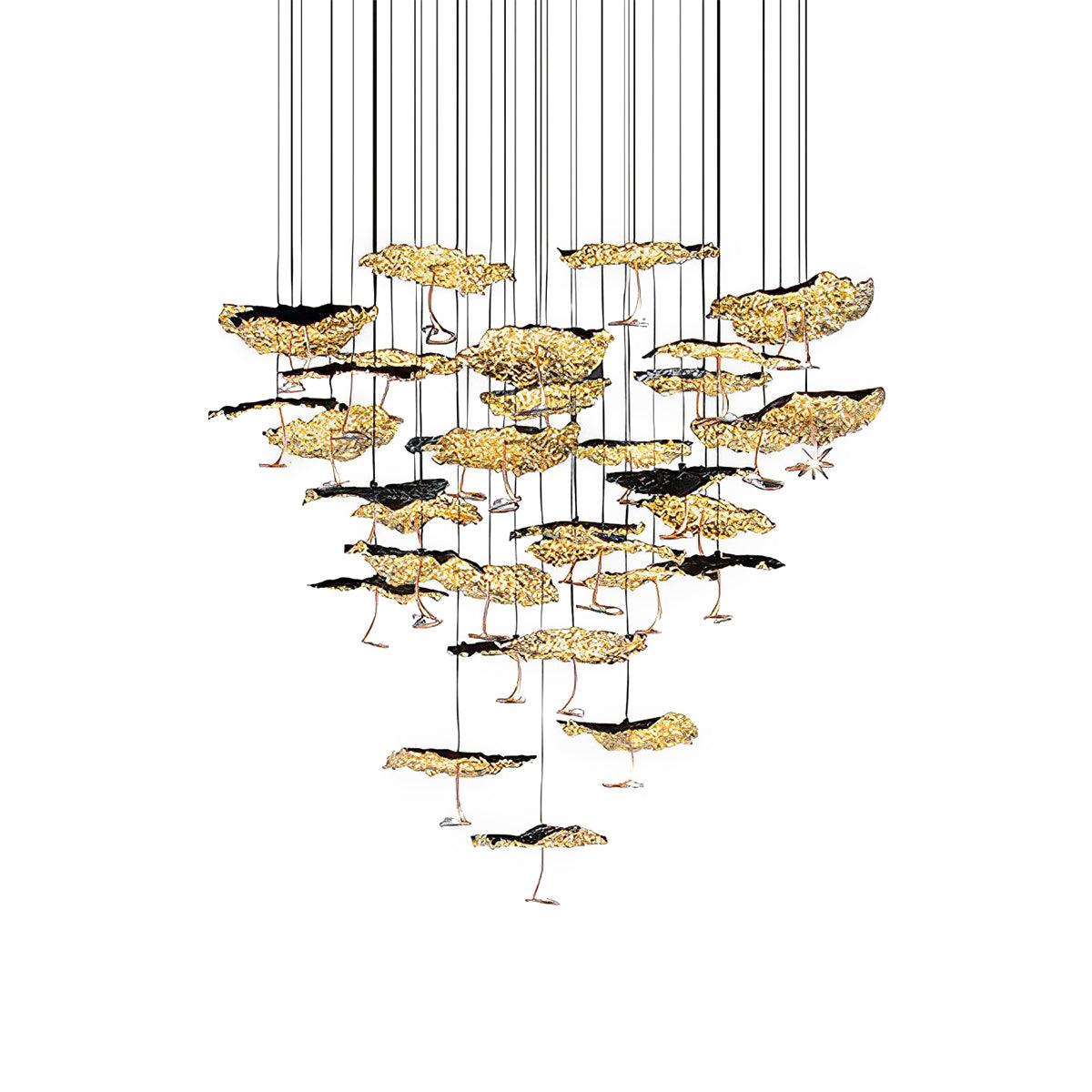 DIY Aviary Constellation Chandelier