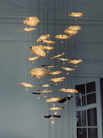 DIY Aviary Constellation Chandelier