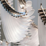 DIY Bird Feather Wings Chandelier