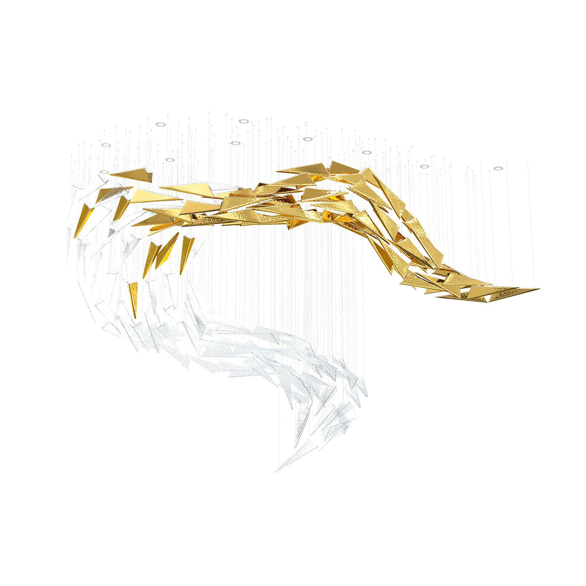 DIY Breeze Chandelier