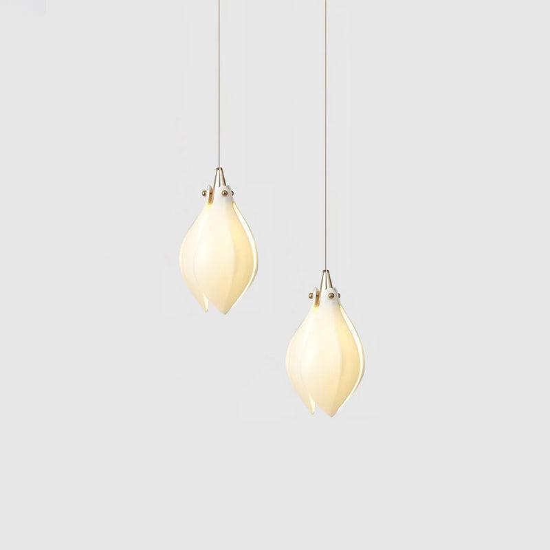 DIY Ceramic Flower Chandelier