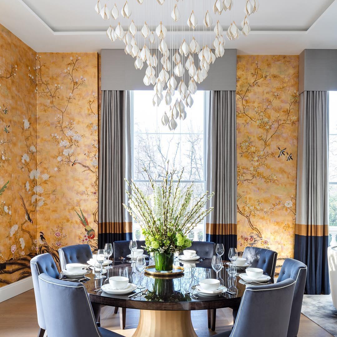 DIY Ceramic Flower Chandelier