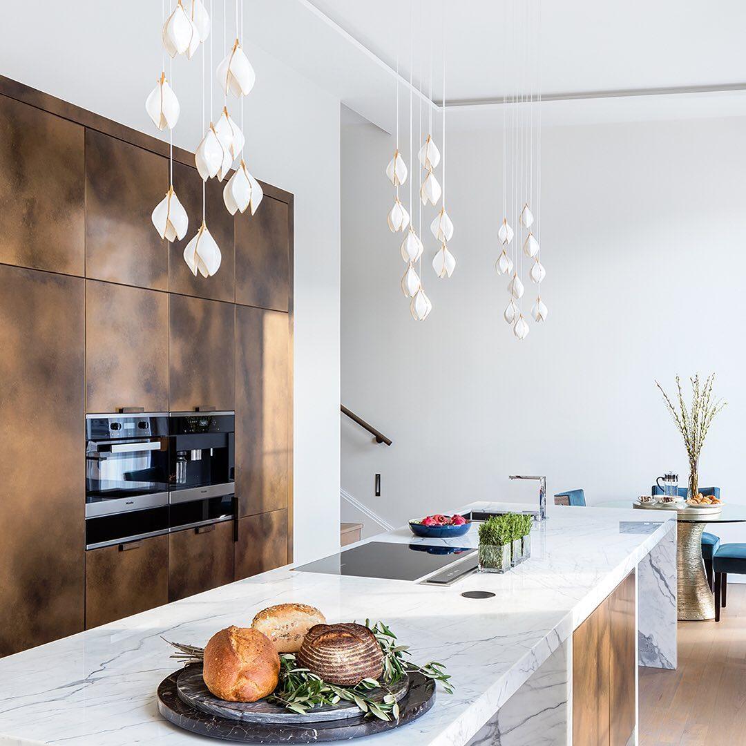 DIY Ceramic Flower Chandelier