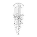 DIY Ceramic Flower Chandelier