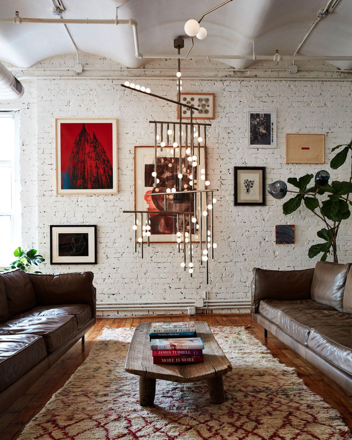 DIY Luminous Cascade Chandelier