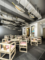 DIY Leaf LED Chandelier