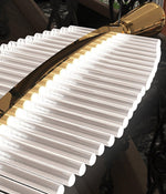 DIY Leaf LED Chandelier